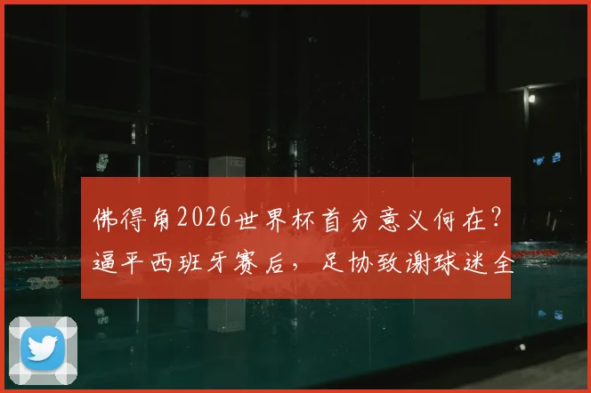 佛得角2026世界杯首分意义何在？逼平西班牙赛后，足协致谢球迷全解析
