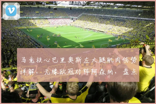 马竞核心巴里奥斯左大腿肌肉伤势详解,无缘欧冠对阵阿森纳,盘点潜在替代人选及战术影响
